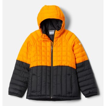 Columbia Humphrey Hills Puffer, Chamarras Naranjas Grises Oscuro Para Niño | 156840-OUI